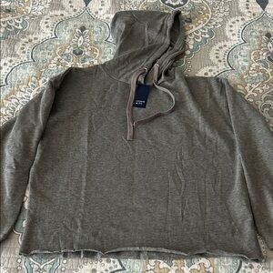 Crown & Ivy Gray Women's Hoodie NWT